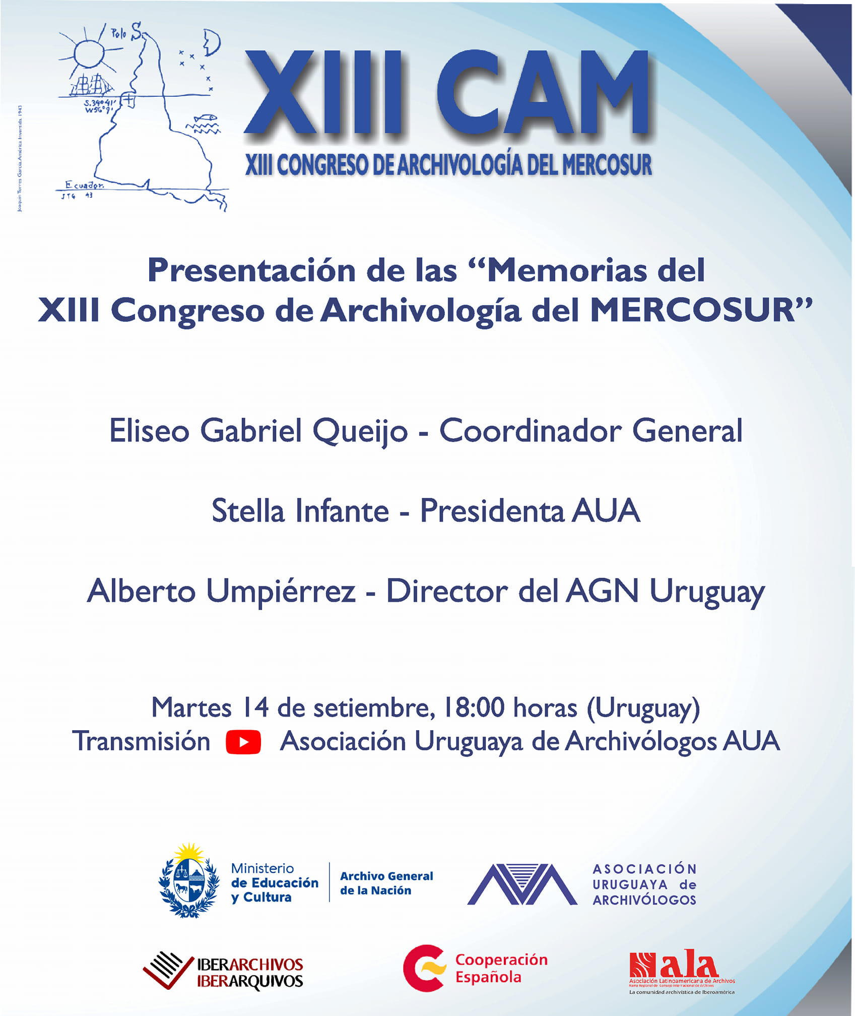 Afiche Memorias XIII CAM